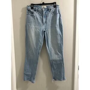 abercrombie‎ and fitch the skinny high rise light blue size 10